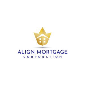 Align Mortgage Corporation logo with house icon.